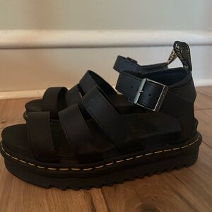 Dr. Martens Black Sandals